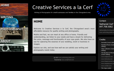 Creative Services a la Cerf, Nathaniel Cerf